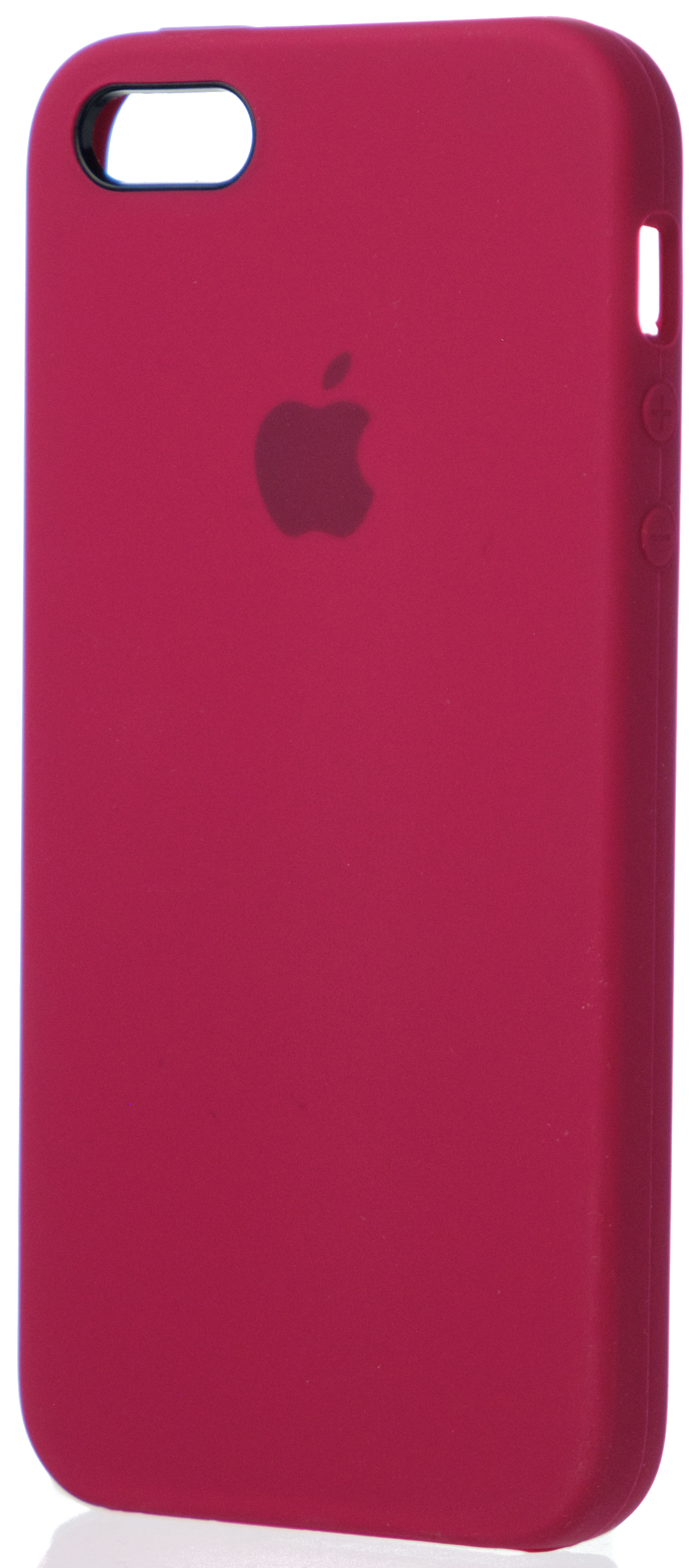 Чехол Silicone Case для iPhone 5/5s/SE бордовый